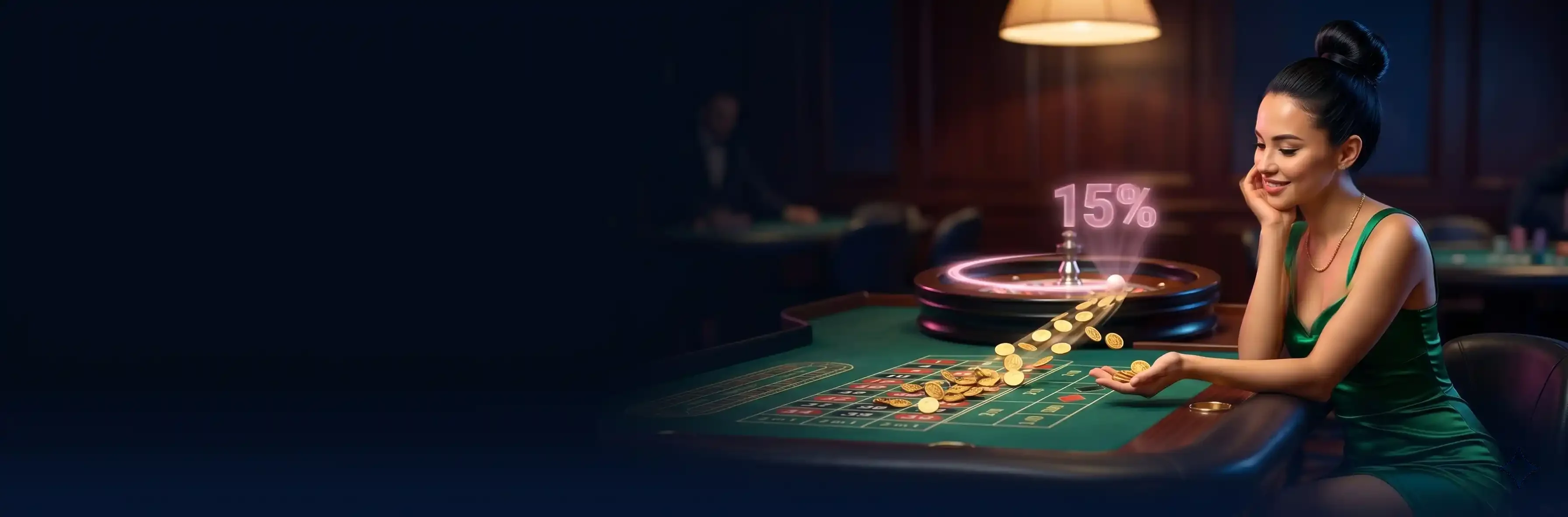 Stół kasyna na żywo w BetBuffon Casino